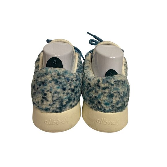 Allbirds Wool Runner Fluffs Women's Sneaker Merino Wool Blue Shoes Size 10 - Picture 5 of 9